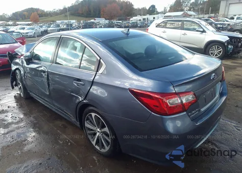 2016 Subaru Legacy 2.5I Limited из США, поврежденный, VIN 4S3BNAN65G3061107